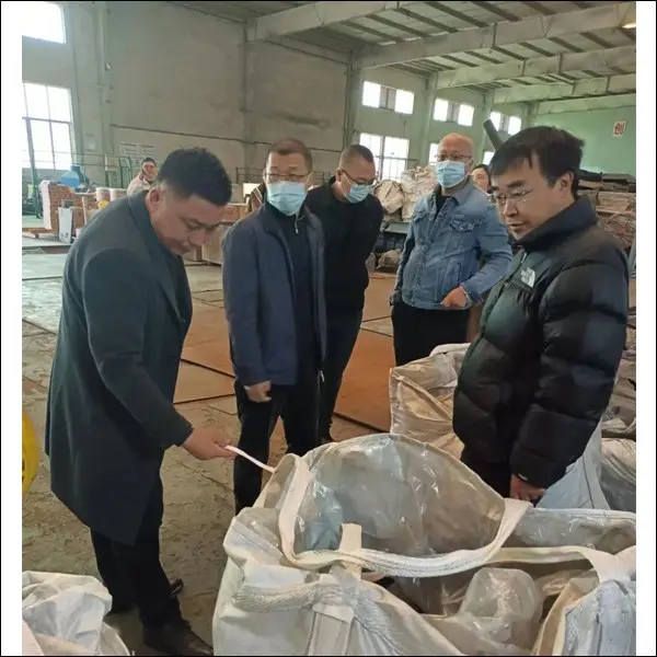The leaders of Jitie Ferroalloy visited our company